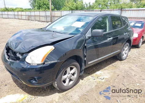 2013 Nissan Rogue S из США, поврежденный, VIN JN8AS5MV1DW634765